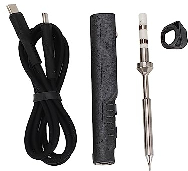 TS101 Elektrischer Lötkolben, Elektriker und elektronische Werkzeuge Lötkolben DC 12V-24V 65W Portable Digital Welding Kit