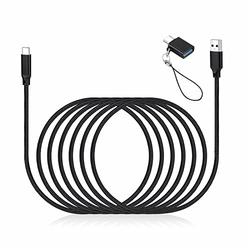 weishan Câble USB C pour Elgato HD60 S+, carte de capture de jeu HD60 X et micro à condensateur XLR Wave 3, câble de charge super rapide avec adaptateur, 2 m de long