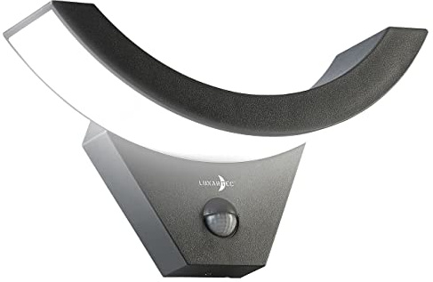 Lunartec Terrassenbeleuchtung: LED-Außenleuchte mit PIR-Bewegungssensor, 1.100 lm, 15 W, IP54 (Außenleuchten mit Bewegungsmelder, Wandleuchte mit Bewegungsmelder, Gewächshaus)