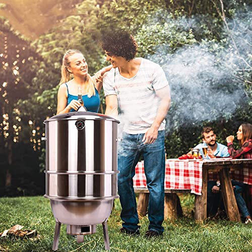 Certification de sécurité Barbecues sur pied Barbecues portables Grilles de barbecue Barbecues à charbon en acier inoxydable Grilles Combiné gril-fumoir for pique-nique Jardin Terrasse Camping Voyage