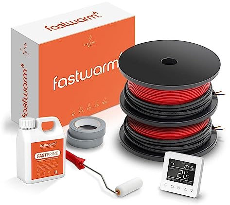 Fastwarm 100W Electric Underfloor Heating Cable Kit