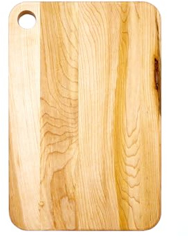 JK Adams Williston Small Prep Cutting Board, Thick Maple Wood Cutting Boards for Kitchen - 12 x 8 x .75