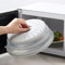 Cubierta de alimentos para microondas, tapa plegable para microondas, tapa protectora contra salpicaduras, cubierta de microondas de 10.6 pulgadas para alimentos, cubierta protectora contra