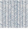 AMIGO Carta da Parati Autoadesiva Stile Bohémien-Design a Righe a Spina di Pesce blu navy,per Soggiorno Camera da Letto o Ufficio 44x500cm