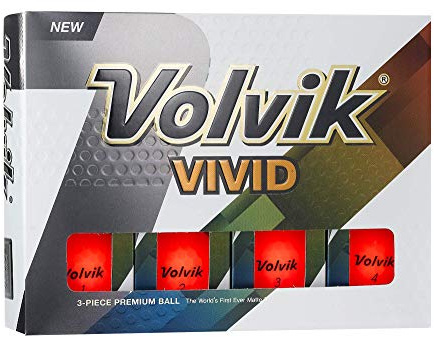 Volvik Vivid Golfbälle, EIN Dutzend (Version 2018).