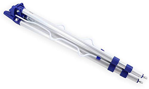 Vbestlife 1.2m Aluminium Alloy Adjustable Telescopic Fishing Rod Stand Foldable Sea Pole Bracket Tripod Holder Support 5 Pole,Fishing rods and accessories