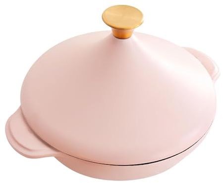 WXFKLDJ Marmite À Tajine en Fonte Moro-Ccan pour La Cuisson avec Base en Fonte Émaillée Et Couvercle en Céramique Ustensiles De Cuisine Les Plus Raffinés - Marmite À Tajine