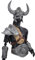 LOOYAR Adult Viking PU Foam Wolf Theme Armor Set - Authentic Norse Warrior Costume for LARP and Cosplay