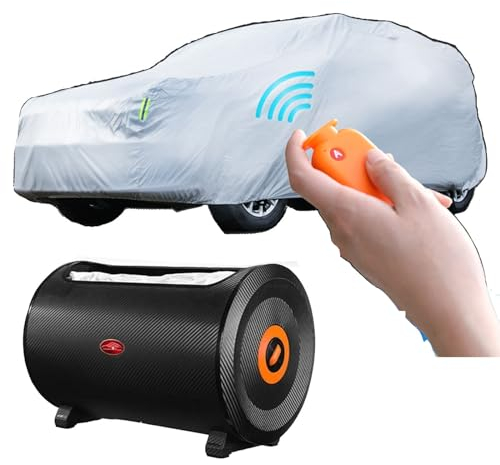 Tragbare vollautomatische Autoabdeckung, intelligente Autoabdeckung, einziehbare Autoabdeckung, automatische Autoabdeckung mit Fernbedienung, intelligenter Sonnenschutz, Wärmeisolierung,Car
