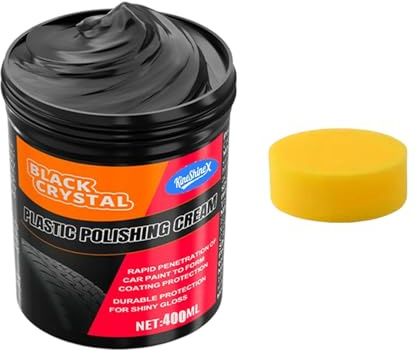 BUBEFSKD Pastas de reparación de caucho plástico para coche, quitaarañazos para neumáticos, luces, polaco interior, crema contra el envejecimiento