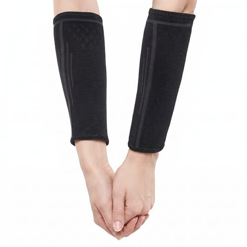 Matwsec 1 Pair Volleyball Arm Sleeves, Anti Abrasion Forearm Sleeve, Passing Volleyball Arm Pads, Compression Forearm Guards Sports Training Arm Protectors Sleeve for Women&Men Kids & Adult