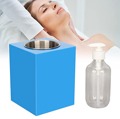 Massageölwärmer Grazia Massage Ölflaschen Erwärmer Heizgerät für Massageöl Elektrischer Massageöl Erwärmer mit Pump Flasche(EU)