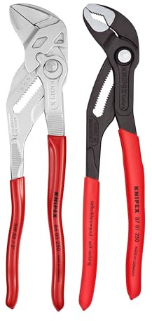 KNIPEX Tools 9K 00 80 147 US 2 Pc 10 Cobra® Water Pump and Pliers Wrench Set