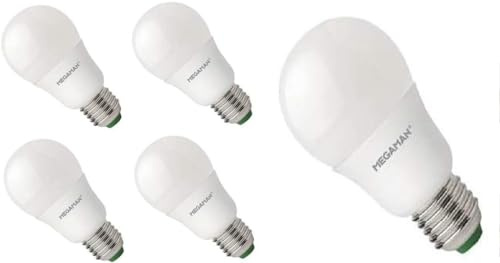 5 x lampade/lampadina a LED/vite culot E27 / Economia Energia 9W per 60 W / 1001 LM / 220-240V / White caldo 2800K / 15000 ore di vita