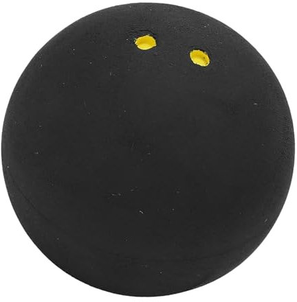 Squashbälle – Squashbälle Double Yellow Dot | Wettkampf-Squashball 38 mm | Konsistente Bounce Squashbälle für professionelles Training, Fortgeschrittene, Anfänger, Junior-Wettbewerb