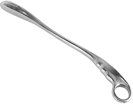 Holibanna Rostfritt Skosked Med Extra Långt Handtag Skohorn i Metall För Seniorer Ergonomiskt Utformat Och Hållbart Skyddar Och Fötter Hjälpmedel För Enkel Skonvändning