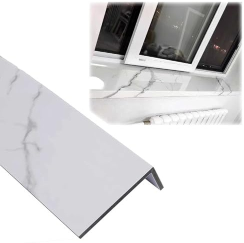 Generico Copertura davanzale Finestra in PVC Acrilico,Telai delle Porte Pannello Ricambio,Sostituzione della Copertura del,può Essere Tagliato Protezioni(Multi-Colored,95x35x/37x14in)