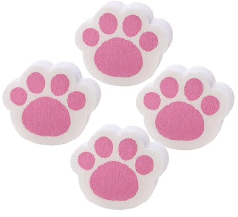 Beaupretty 4pièces Éponges De Nettoyage De Chat Absorbantes pour Cuisine Anti-Rayures Lot de Facile à Utiliser pour Miroir