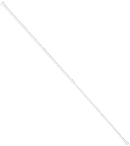 Ciieeo Barra de cortina extensible multifuncional de acero inoxidable, sin taladro, barra de cortina de puerta, barra de tensión para armario, ducha, ventana y uso doméstico