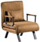 FEFE 4 In 1 Convertible Foldable Single One Seater Padded Lazy Sofa Chair Bed Chaise Lounger Couch Recliner Sleeper With Pillow In 3 Colours (Coffee)