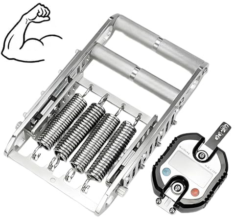 VILA SMO Prehension Force Tester Digital Handdynamiometer, rostfritt stål handled och underarm styrketränare, 4-25 mm 4-växlad justering, maximal belastning 150 kg