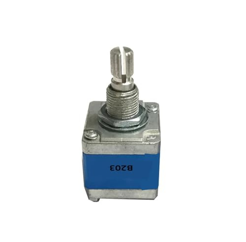 1 x A20K B20K A50K Stereo Channel Volym Potentiometer 8-stifts Fever Grade AD-66A 20mm Plommonträd (B203)